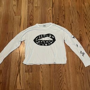 Lauren Moshi Lips Long Sleeve